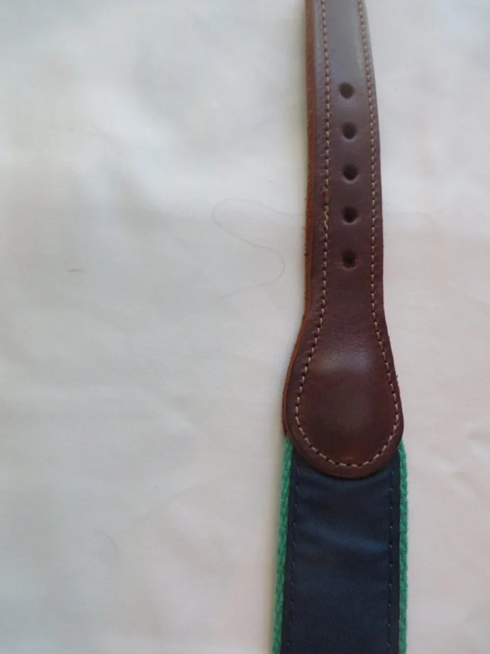 Size 26 (26 in) | J.Bailey Boys Belt | Navy/Green Lizard